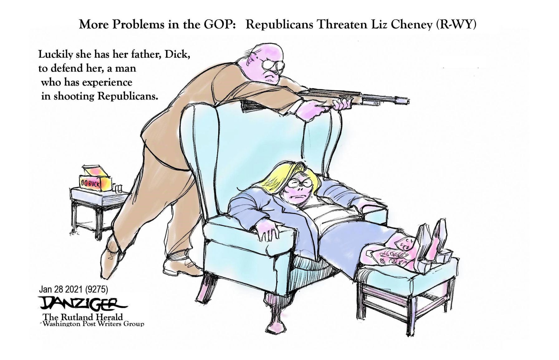 Jeff Danziger cartoon